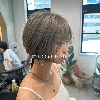 ショート 縮毛矯正/レイヤー taiga🧡のヘアスタイル