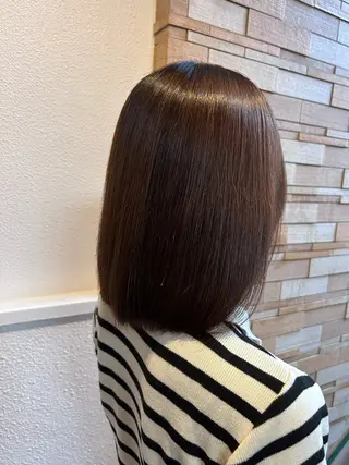 ミディアム 安樂 優希のヘアスタイル
