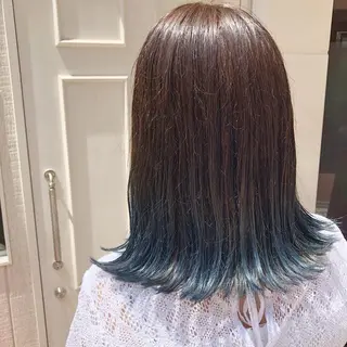 ミディアム カラー 🫟Blanco🫟 Color&Careのヘアスタイル
