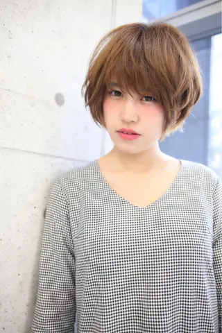 ショート カラー パーマ 可愛いを作る神 ナオヒロのヘアスタイル
