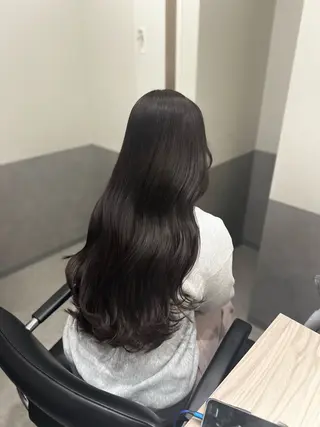 ロング カラー ヘアアレンジ 美髪透明感特化｜ なおき｜池袋美容師のヘアスタイル