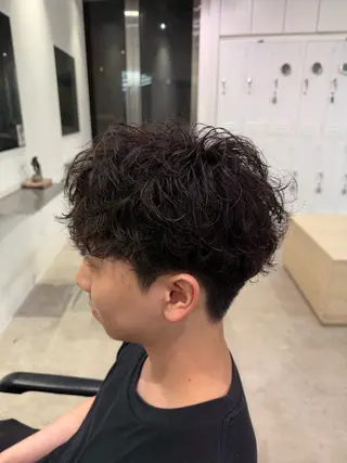 パーマ メンズ fifth天神 パーマ特化/石橋航海のヘアスタイル