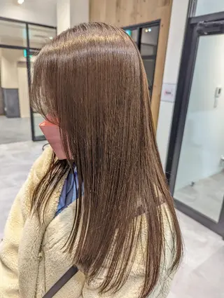 ロング カラー 美髪矯正 キョウスケのヘアスタイル