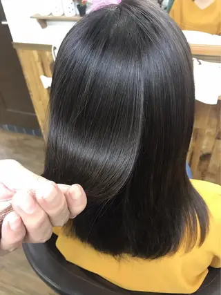 セミロング エクステ*美髪サロン KR2S河内長野店長のヘアスタイル