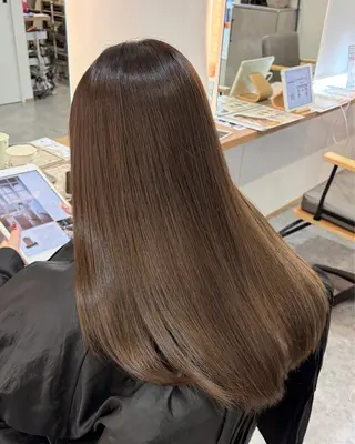 ロング カラー 高松 千夏のヘアスタイル