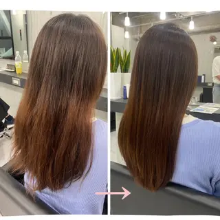 ロング Endearing 🌟銀座のヘアスタイル