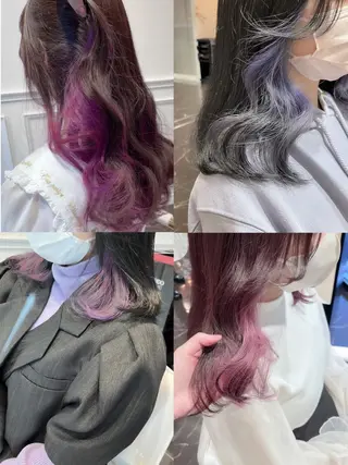 ロング カラー miyu /トレンド カラー×艶髪のヘアスタイル