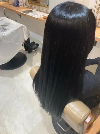 ロング ツヤカラー3850 まいのヘアスタイル