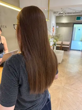 ロング 透明感カラー 🎀エリコ🌈のヘアスタイル