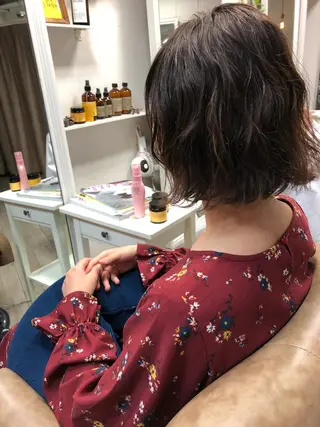 ショート パーマ 三軒茶屋/髪質改善 やまなかのヘアスタイル