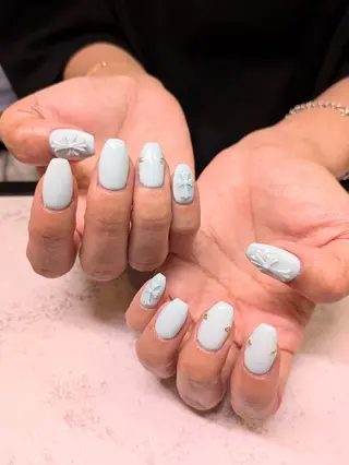 ネイル sanjo 🧸yuki🤎のネイルデザイン