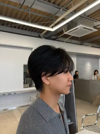メンズ M Y Uのヘアスタイル