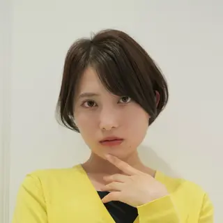ショート 金沢 広美のヘアスタイル