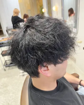 パーマ メンズ 田中 和可のヘアスタイル