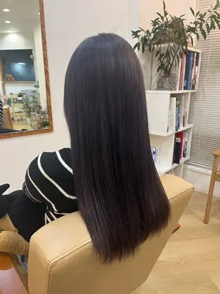 ロング カラー 城戸美容堂‪✿ ほのかのヘアスタイル
