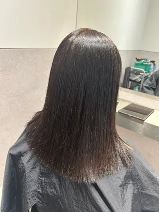 ロング パーマ 小澤 達也のヘアスタイル