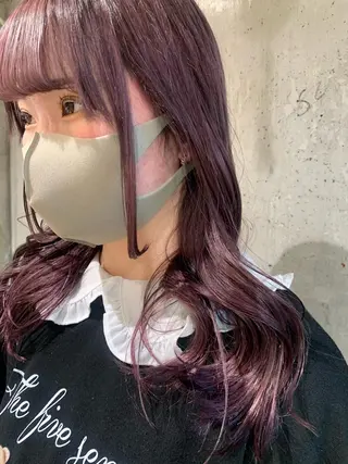ロング カラー RISAKO レイヤーカット🎀のヘアスタイル