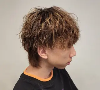 ショート パーマ メンズ 【イケメン風パーマ】 SHOFYのヘアスタイル