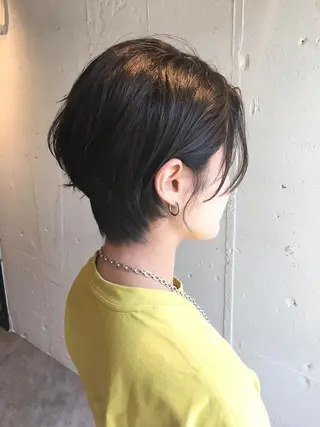 ショート カラー レイヤー/大人メンズ パーマ🌀 平島拓也のヘアスタイル