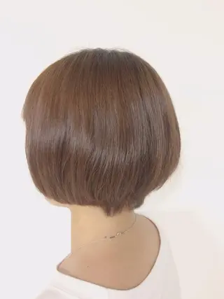 ショート 福島 妃佳留のヘアスタイル