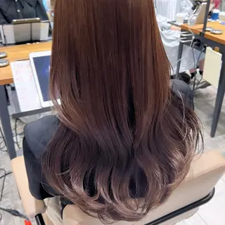 セミロング 🧡くびれヘア/前髪 顔周り🧡久原結衣のヘアスタイル