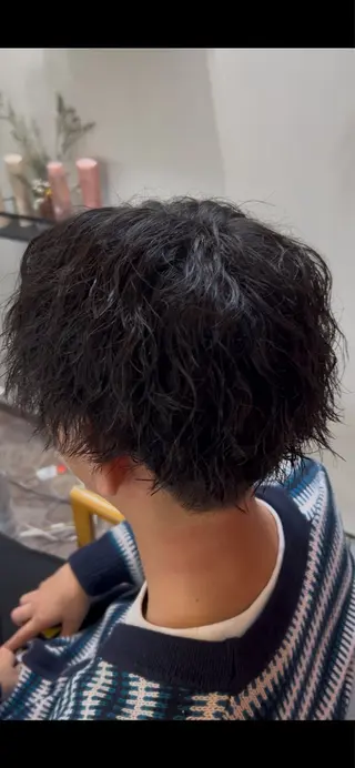 ショート パーマ メンズ HRK1st RYOKIのヘアスタイル