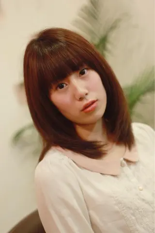 ミディアム カラー 坂本 直樹のヘアスタイル