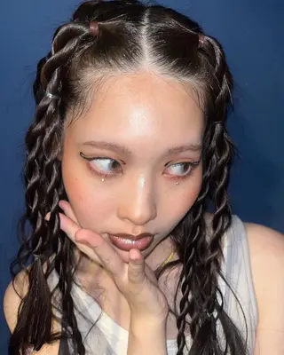 井上 歩美のヘアスタイル