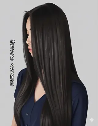 ロング 美髪矯正💙ྀི/ 水光髪🫧/ミナルのヘアスタイル