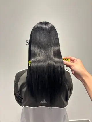 セミロング カラー 艶カラー/アレンジ 💟すなおのヘアスタイル