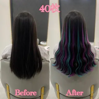ロング シールエクステ ♡SAORI♡のヘアスタイル