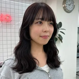 ロング カラー 矢場町/8時-22時 JILLSTUDIOのヘアスタイル