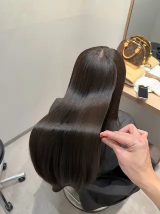 ロング 福田 修平💎 髪質改善/美髪矯正のヘアスタイル