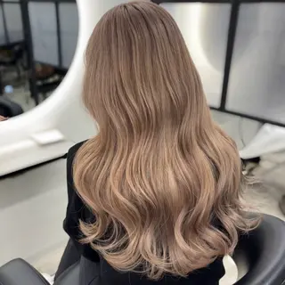 ロング カラー Ren. 🦋デザインカラーのヘアスタイル
