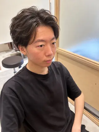 ショート パーマ 久木原 ゆりのヘアスタイル