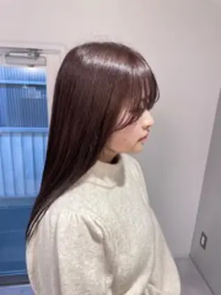 ロング カラー fuka .のヘアスタイル