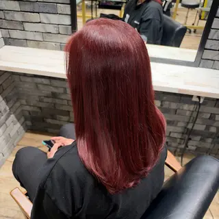 セミロング ❄️髪質改善/透明感 カラー❄️WAOのヘアスタイル