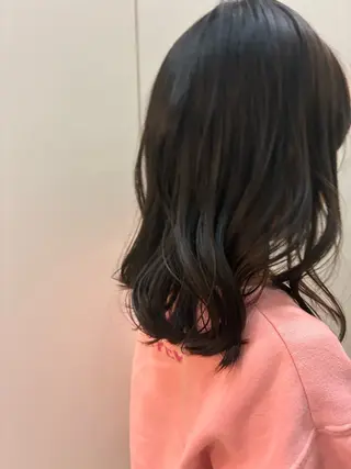 ミディアム 勝又 胡真千のヘアスタイル