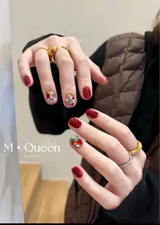 ネイル MQueen ネイルサロンマルのネイルデザイン