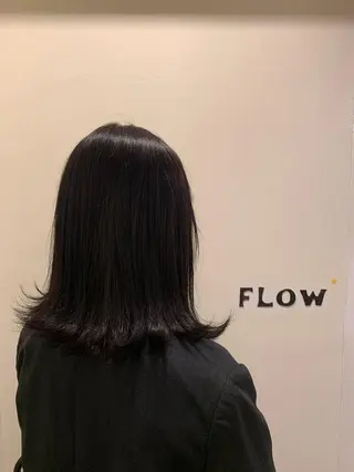 セミロング カラー Shouei  のヘアスタイル