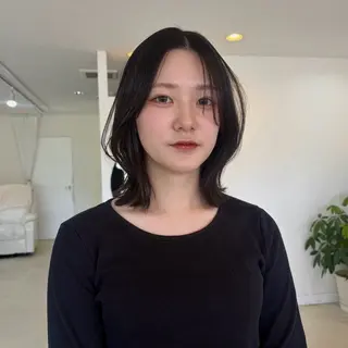 ミディアム ハッシュカット・ハイ レイヤー/kanonのヘアスタイル