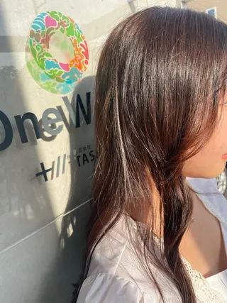 ロング 五日市 愛衣のヘアスタイル