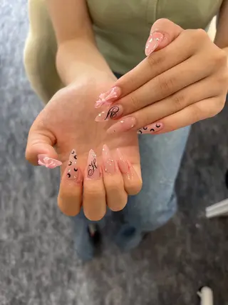ネイル Sora  Nail 長さ出し専門店のネイルデザイン