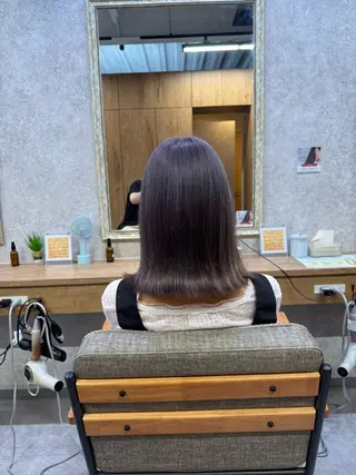 セミロング 髪質改善/縮毛矯正 /メンズ/佐澤りょうのヘアスタイル