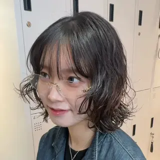ショート パーマ ✨カット、パーマ 期間限定無料✨　大智のヘアスタイル