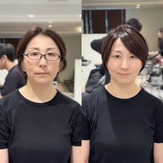 ショート ✨大人ショート特化 /カットモデル/銀座のヘアスタイル