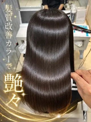 ロング カラー 【髪質改善カラー】 瀧田嵐士🇰🇷のヘアスタイル