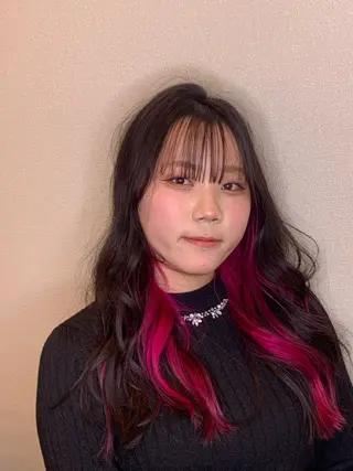 ロング カラー 酒井 美羽のヘアスタイル