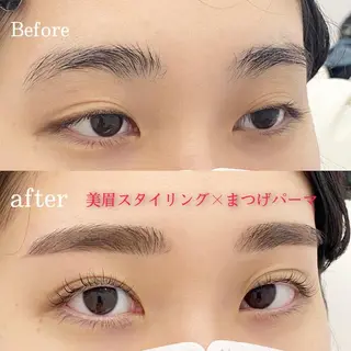 マツエク・マツパ アイブロウ WHITE EYE 🦋松島の眉毛・アイブロウイメージ
