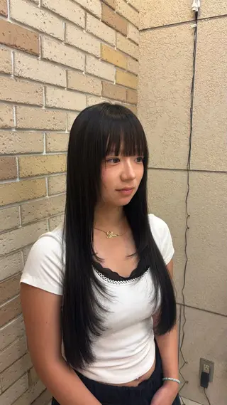 ロング 艶カラー  髪質改善 🍓苺奈のヘアスタイル